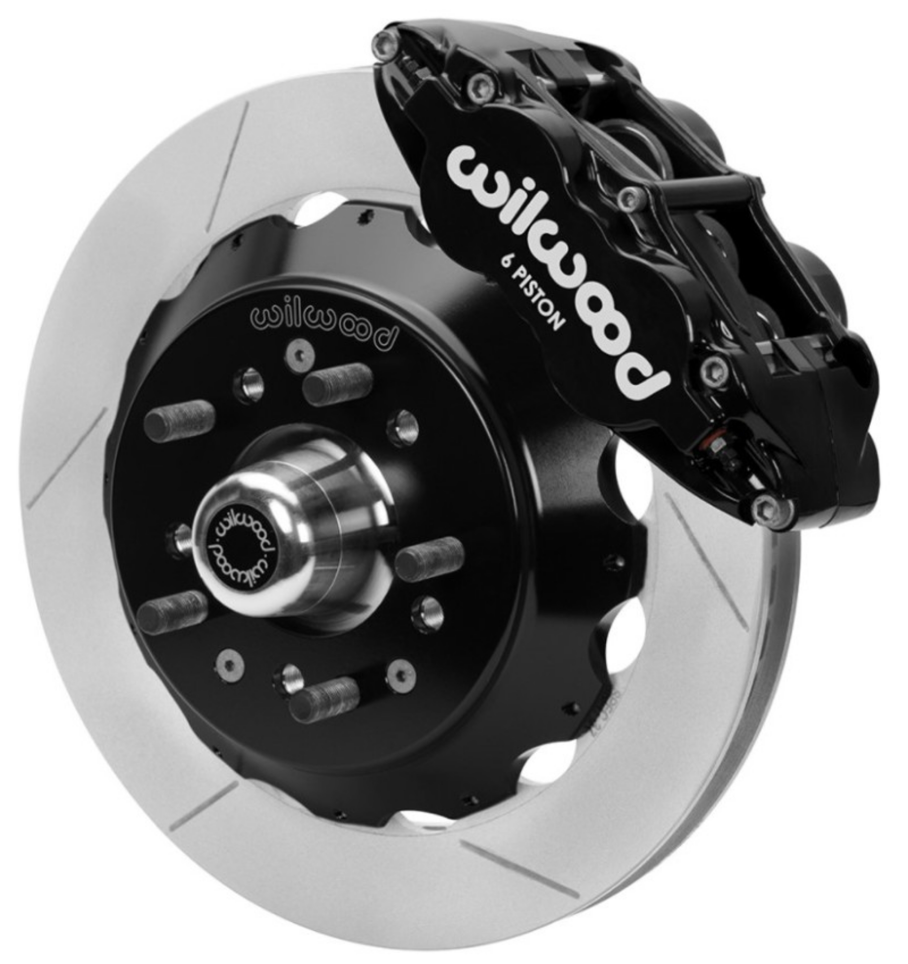Picture of Wilwood 70-81 FBody-75-79 A&XBody FNSL6R Frt Brk Kit 12-88in Rtr Blk Caliper Use w- Pro Drop Spindle