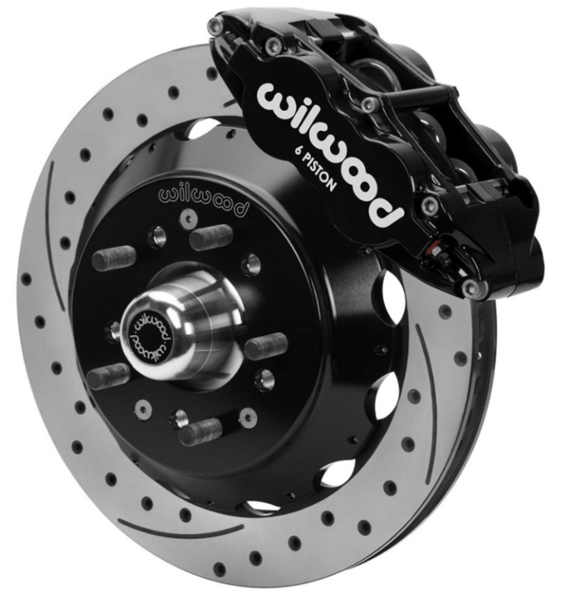 Picture of Wilwood 70-81 FBody-75-79 A&XBody FNSL6R Frt Brk Kit 12-88in D-S Rtr Blk Caliper Use w- PD Spindle