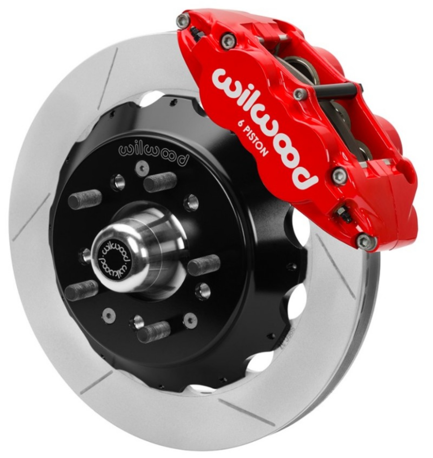Picture of Wilwood 70-81 FBody-75-79 A&XBody FNSL6R Frt Brk Kit 12-88in Rtr Red Caliper Use w- Pro Drop Spindle