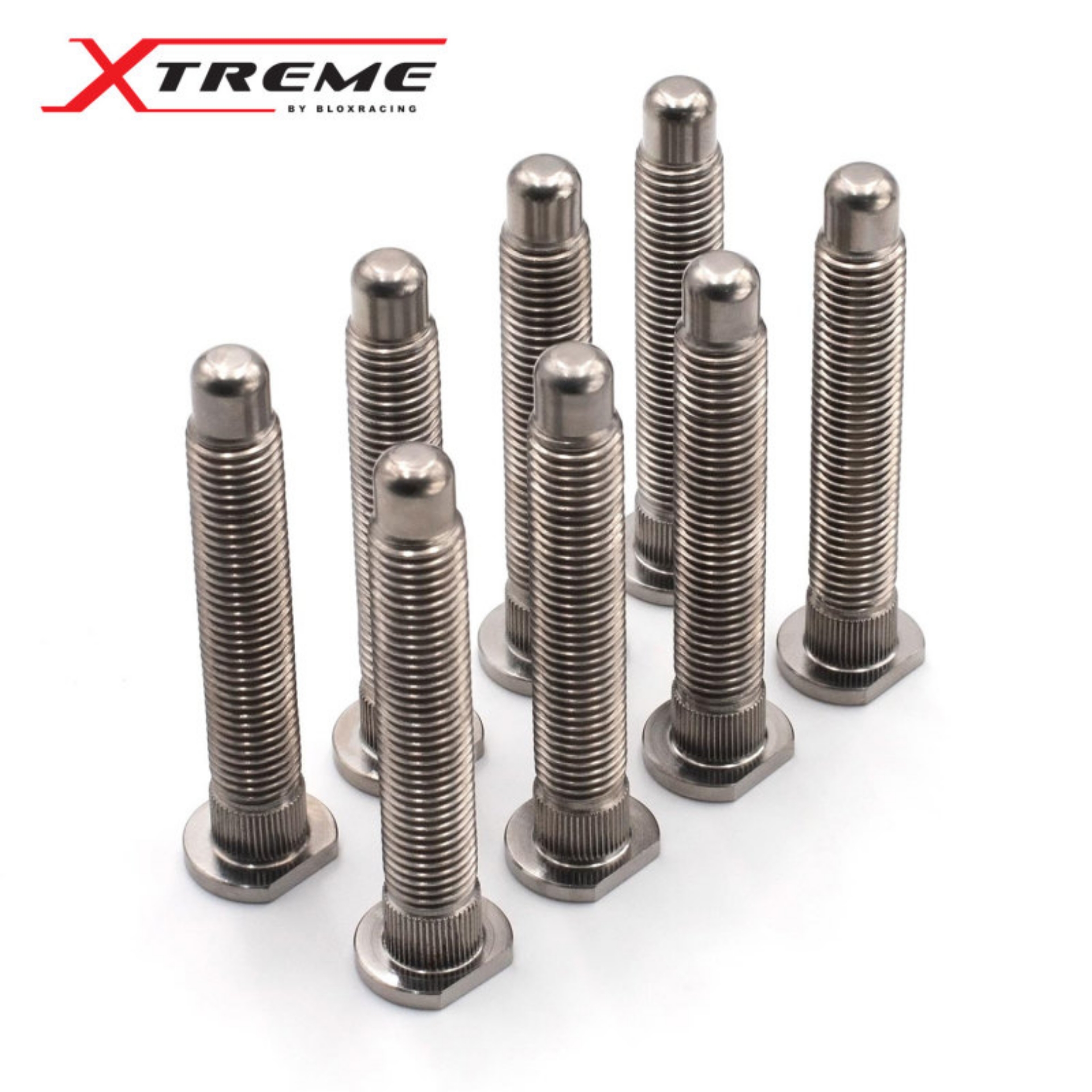 Picture of BLOX Racing Honda Xtreme Titanium Wheel Studs 12 x 1-50mm - Set of 8