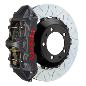 Picture of Brembo 20+ 992 C2S-992 C4S Excl PSCB-PCCB Fr GTS BBK 6Pis Cast 380x34 2pc Rtr Slot Type3-Black HA