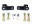 Picture of SPL Parts 89-94 Nissan 240SX S13 - 89-94 Nissan Skyline R32 HICAS Eliminator Brackets