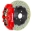 Picture of Brembo 00-06 X5 E53 Front GT BBK 8 Piston Cast 380x34 2pc Rotor Drilled-Red