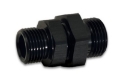Picture of Vibrant -8AN to -6AN ORB Male to Male Union Adapter - Anodized Black