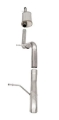 Picture of Corsa 2007-2018 Jeep Wrangler JKU 3-6L Sport 2-75in Cat-Back Exhaust w- Turn Down Tip