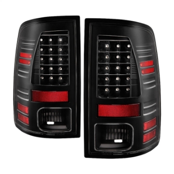 Picture of Spyder Dodge Ram 1500 09-18-2500-3500 10-18 LED Tail Lights - Incandescent Model Only - Black