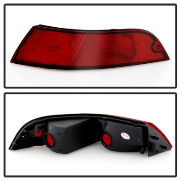 Picture of Spyder Porsche 993 1995-1998 OEM Tail Light - Red Smoke