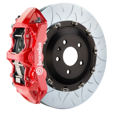 Picture of Brembo 18+ SQ5 FY Front GT BBK 6 Piston Cast 405x34 2pc Rotor Slotted Type-3-Red