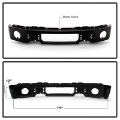 Picture of Spyder Ford F150 09-14 w-Fog Light Hole Front Bumper - Black OEM # 9L3Z17757DPTM