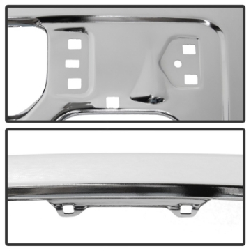 Picture of Spyder Ford F150 09-14 w-Fog Light Hole w-o Harley Model Front Bumper - Chrome OEM 9L3Z17757B