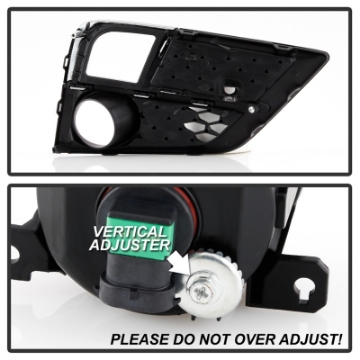 Picture of Spyder Honda Odyssey 2018-2020 OEM Fog Light W-OEM Style Switch - H8 Included - Clear