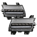 Picture of Spyder Jeep Wrangler 2018-2019  LED Model Only LED Front Bumper Lights - Sequential Signal - Black