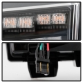 Picture of Spyder Jeep Wrangler 2018-2019 Halogen Model Only LED Front Bumper Lights - Seq- Signal - Black