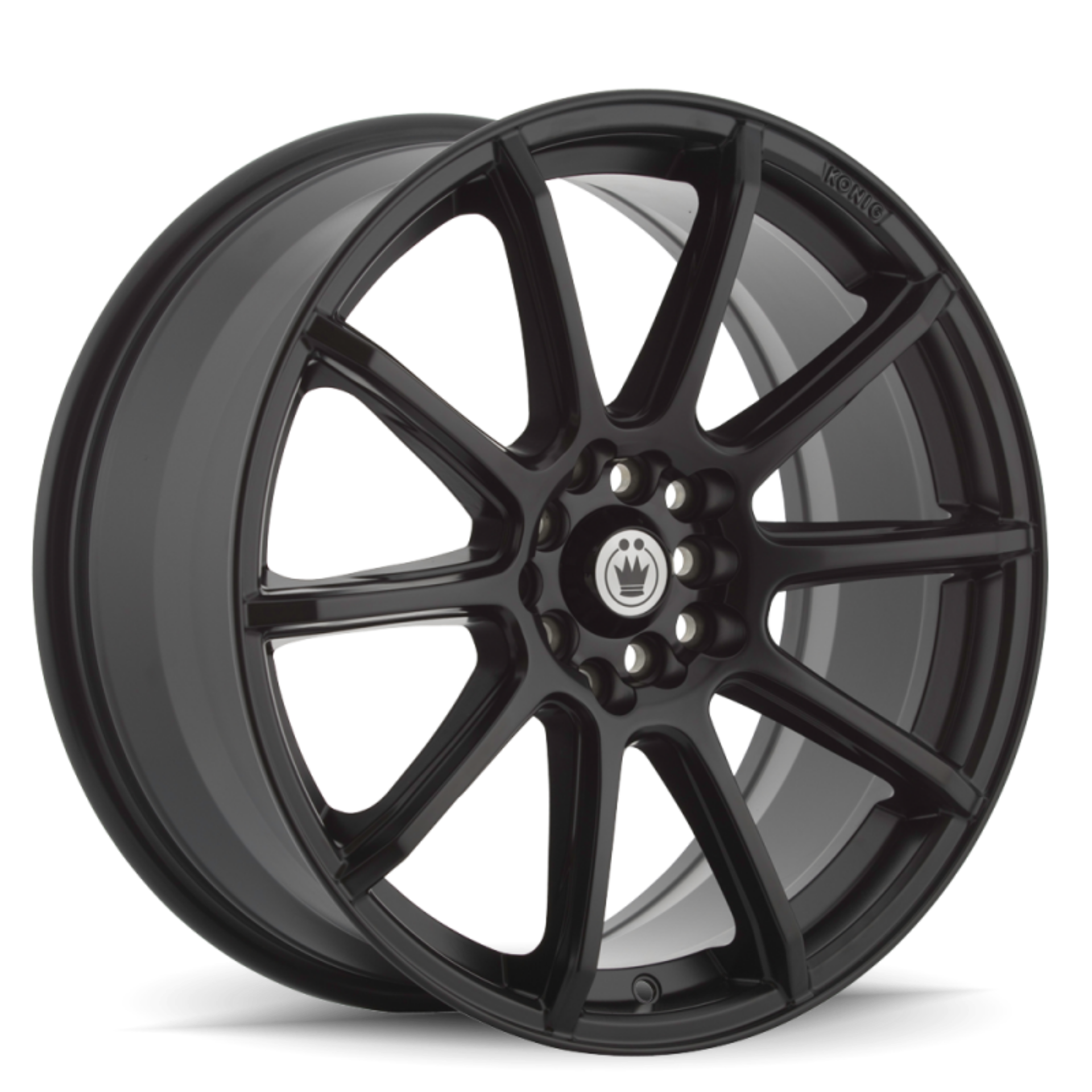 Picture of Konig Control 16x7 4x100 - 4x108 ET40 Matte Black