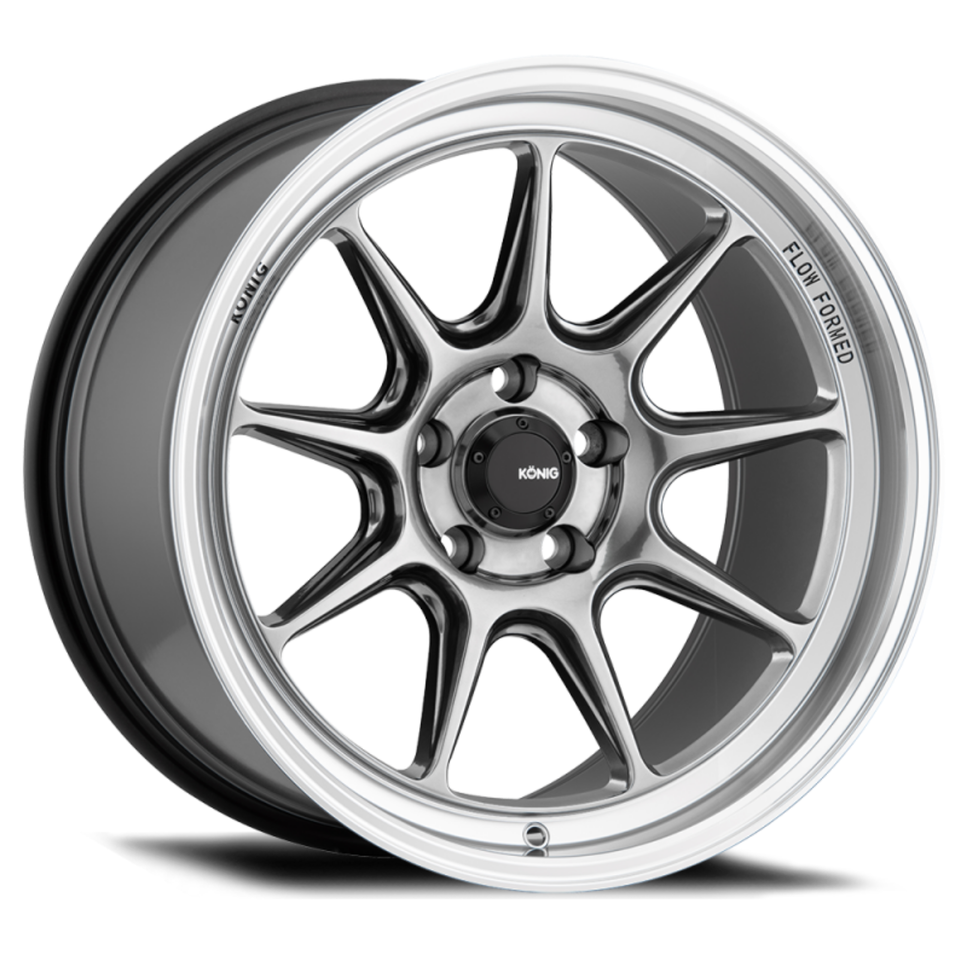 Picture of Konig Countergram 18x9-5A 5x114-3 ET35 Hyper Chrome - Machined Lip