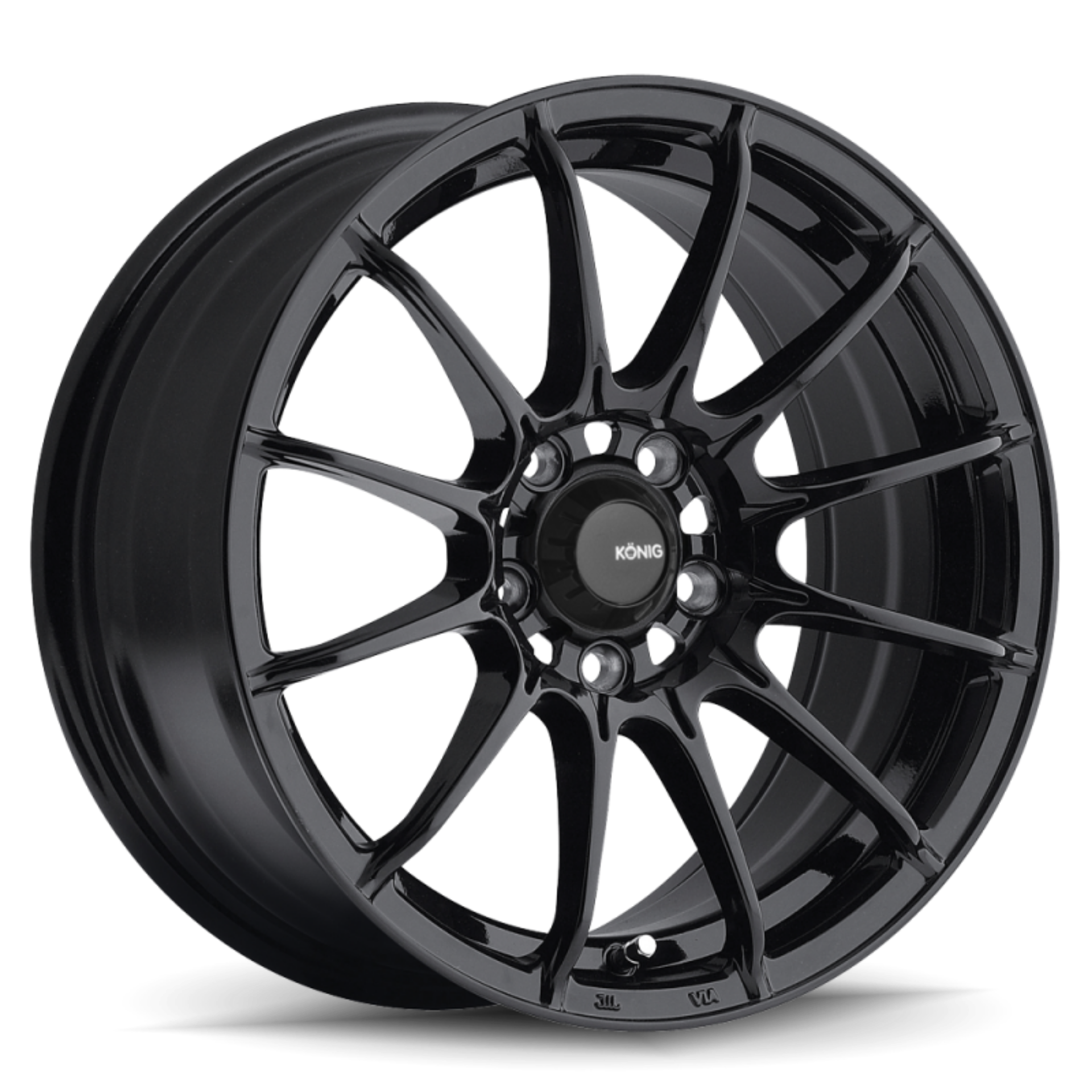 Picture of Konig Dial In 15x7 4x100 ET35 Gloss Black
