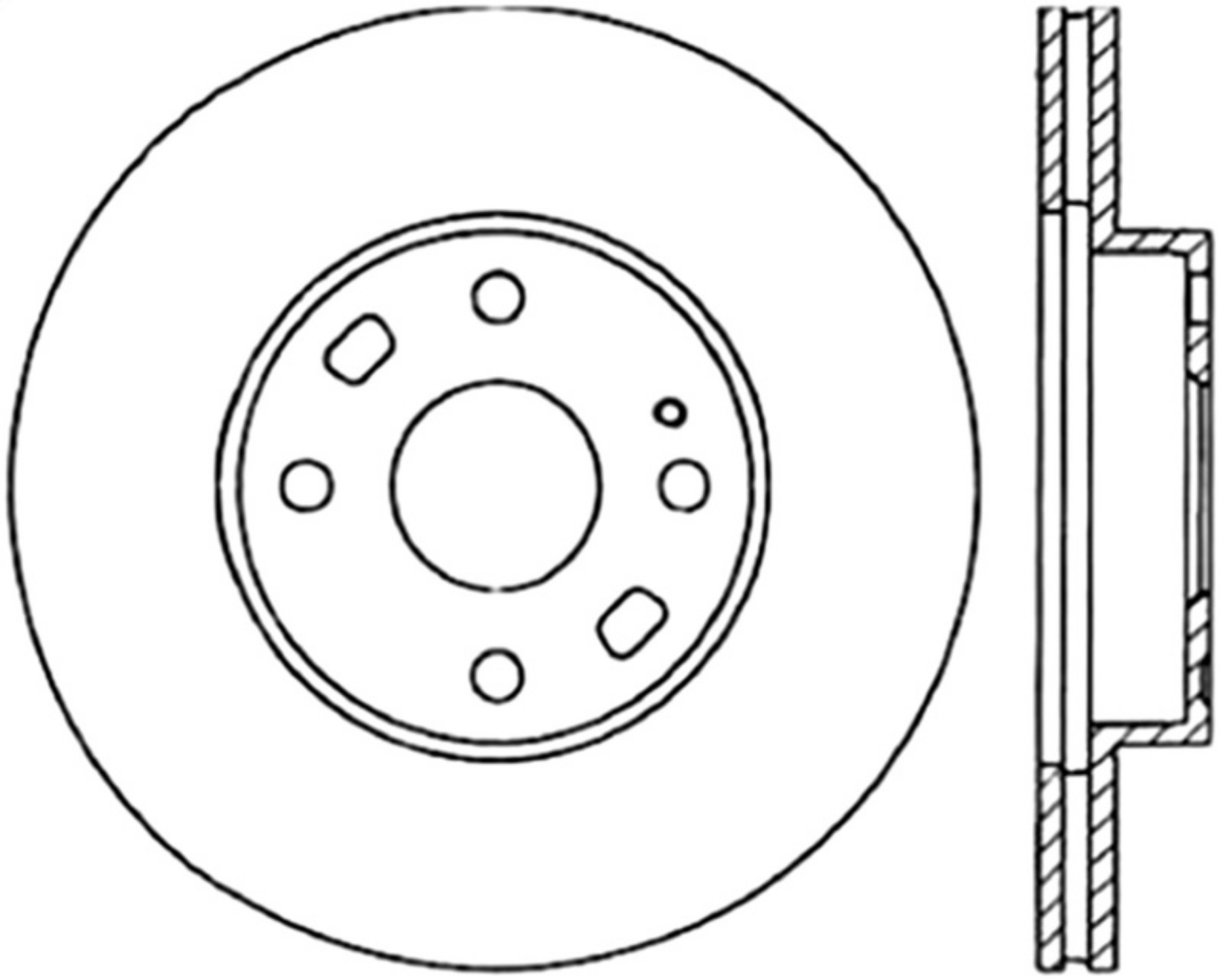 Picture of StopTech Power Slot 94-97-99-05 Mazda Miata 01-05 Normal Suspension Only SportStop Cryo Slotted F
