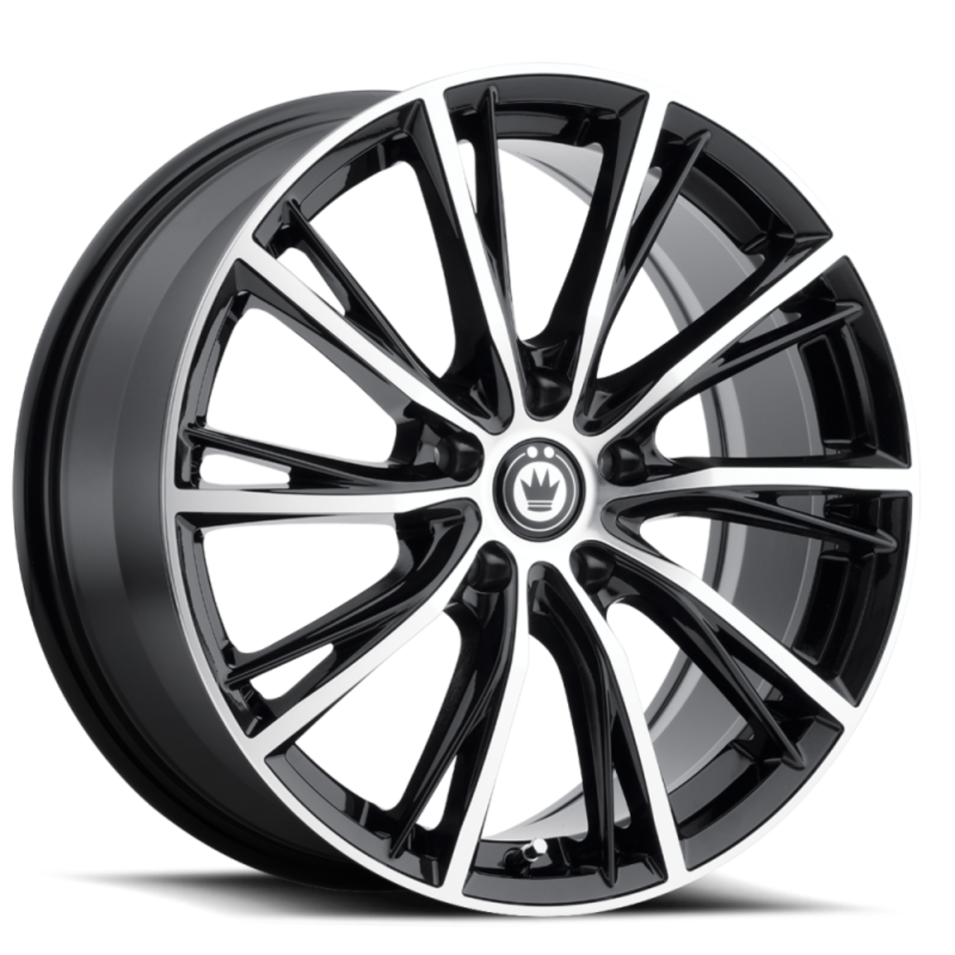Picture of Konig Impression 17x7-5 5x108 ET40 Gloss Black w- Machined Face