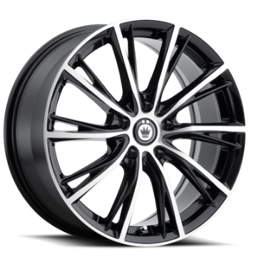 Picture of Konig Impression 17x7-5 5x112 ET45 Gloss Black w- Machined Face