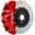 Picture of Brembo 16-21 Land Cruiser J200 Front GT BBK 8 Piston Cast 412x38 2pc Rotor Drilled-Red