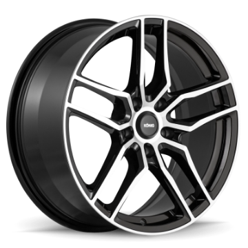 Picture of Konig Intention 20x8-5 5x114-3 ET40 Gloss Black - Machine Face