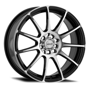 Picture of Maxxim Champ 16x7 8x100-114-3 ET40 Machined Face - Gloss Black