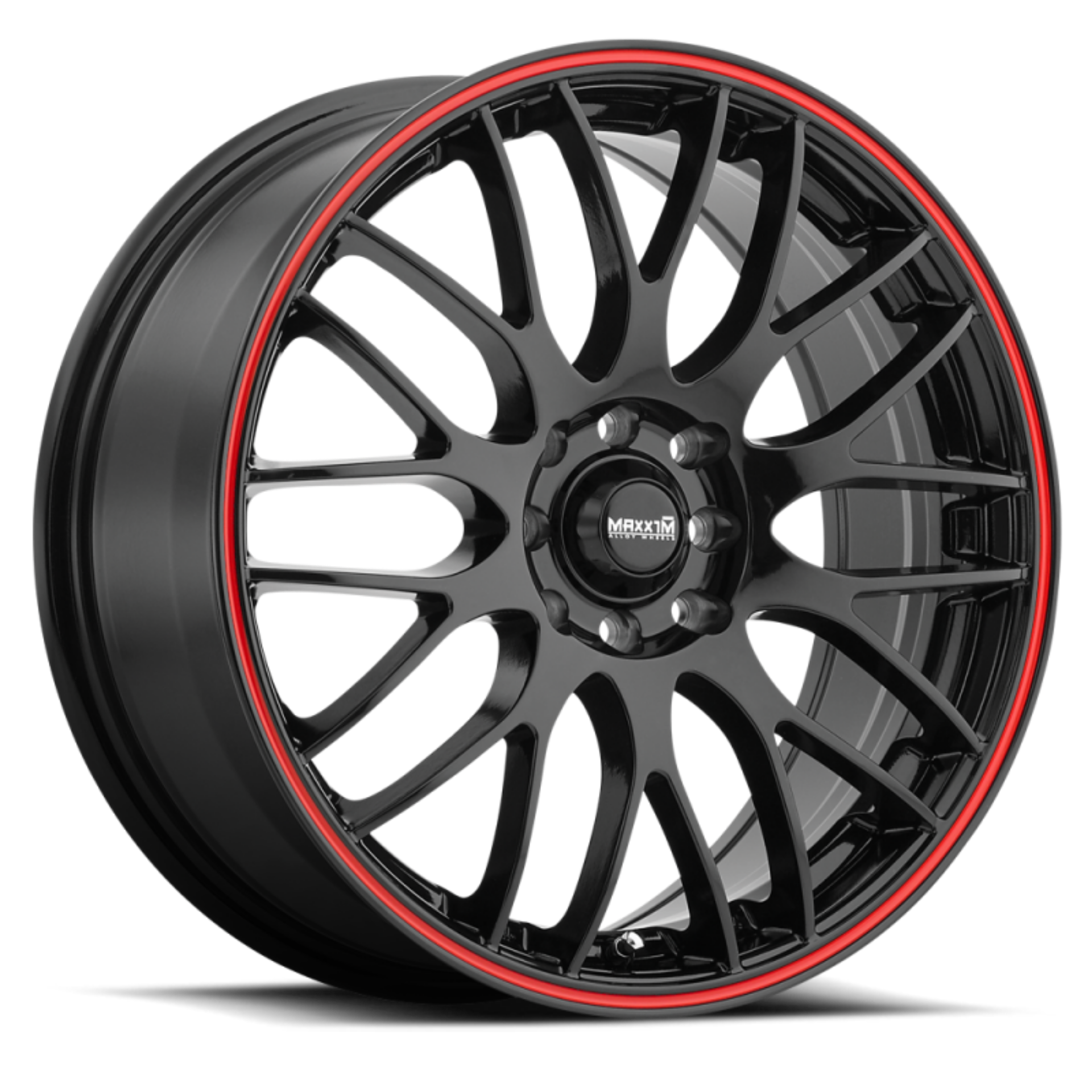 Picture of Maxxim Maze 16x7 10x100-114-3 ET40 Black-Red Stripe