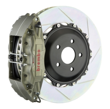 Picture of Brembo 15-23 Mustang PISTA Rear Race BBK 4 Piston Billet 2pc355x28 x54a 2pc Rotor T1-Clear HA