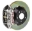 Picture of Brembo 08-13 M3 Rear GTR BBK 4 Piston Billet 345x28 2pc Rotor Slotted Type1 - Nickel