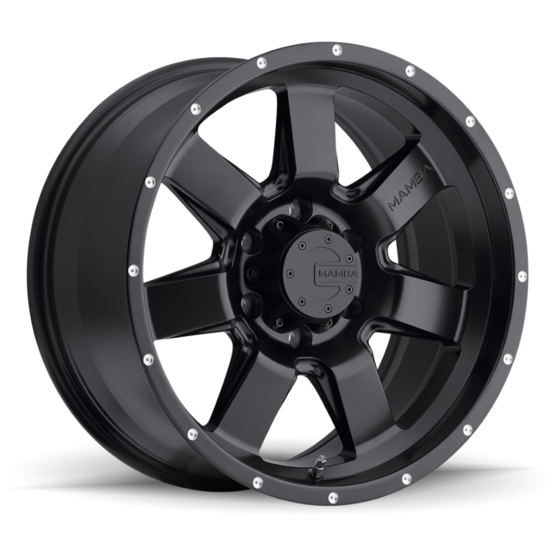 Picture of Mamba M14 18x9 6x135 ET25 Matte Black - Drill Holes