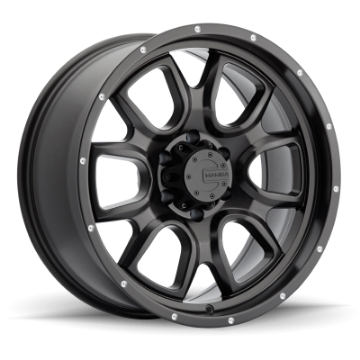 Picture of Mamba M19 17x9 5x139-7 ET0 Matte Black w- Drill Holes