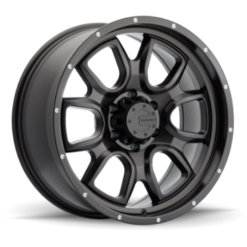 Picture of Mamba M19 17x9 6x139-7 ET12 Matte Black w- Drill Holes