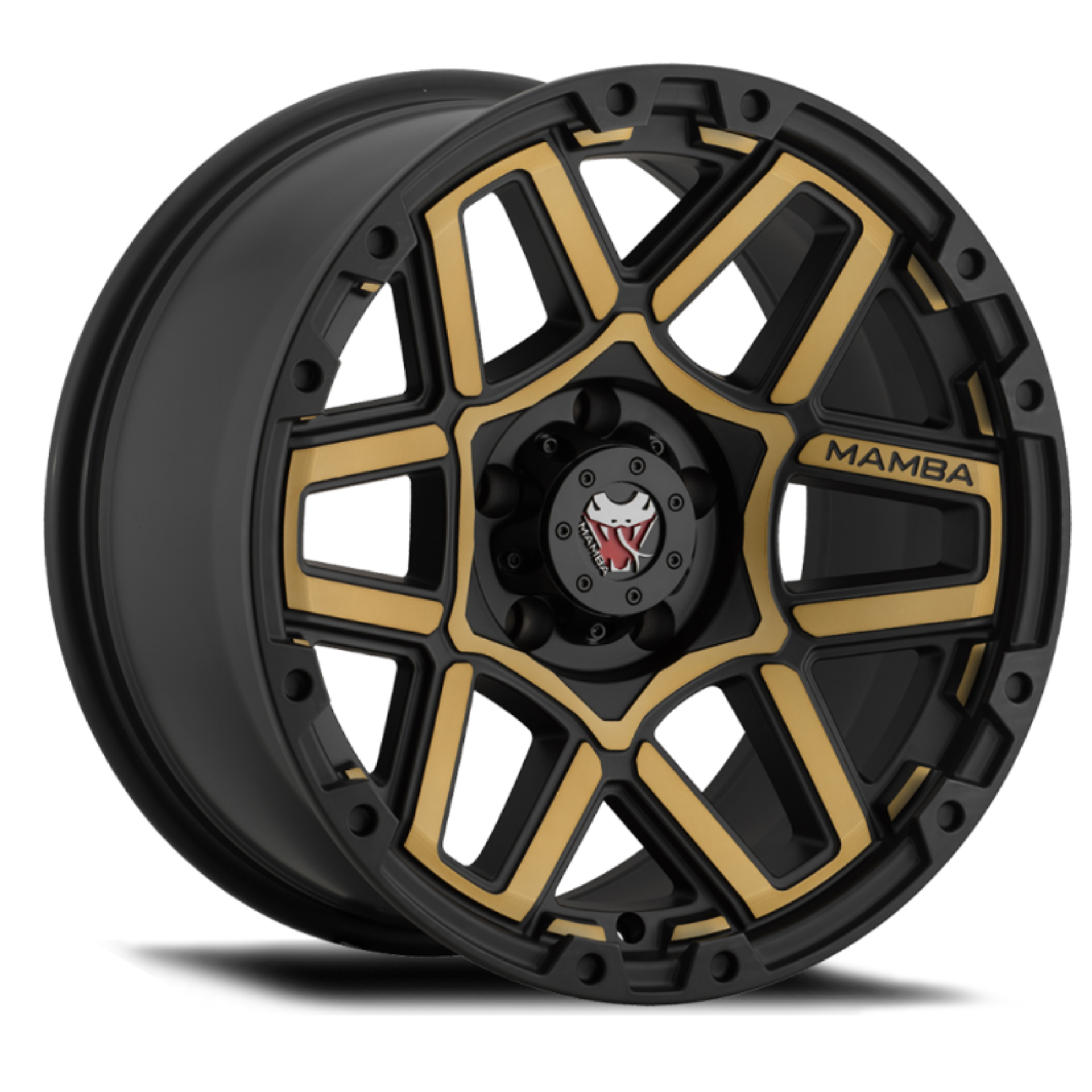 Picture of Mamba M23 20x9 6x139-7 ET12 Matte Black w- Bronze Face
