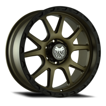 Picture of Mamba M27 17x9 6x139-7 ET12 Matte Bronze - Black Lip