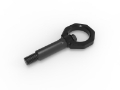 Picture of aFe Control Front Tow Hook Black 20-21 Toyota GR Supra A90