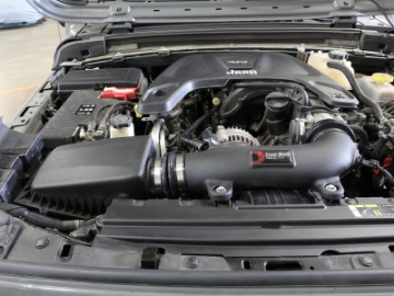 Picture of aFe Super Stock Induction System Pro 5R Media Jeep 18-21 Wrangler JL - 20-21 Gladiator JT V6-3-6L