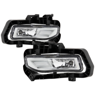 Picture of Spyder Nissan Kicks 2018-2020 OEM Style Fog Lights W-OEM Fit Switch - Bulb-H8Included - Clear