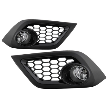 Picture of Spyder Toyota Corolla 17 iM Models - Scion 16 iM Models OEM Style Fog Lights w-OEM Fit Switch- Clear