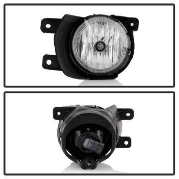 Picture of Spyder Toyota Sequoia 08-16 OEM Style Fog Lights w-OEM Fit Switch - Fog Bulbs-4145Included - Clear