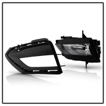 Picture of Spyder VW Golf 18-20 OEM Style Fog Lights w-Universal Switch - Clear FL-VG2018-C
