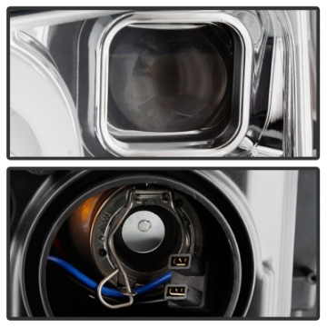 Picture of Spyder Signature Ford F150 18-19 Halogen Model Proj- Headlights - Chrome PRO-YD-FF15018-LBSEQ-C