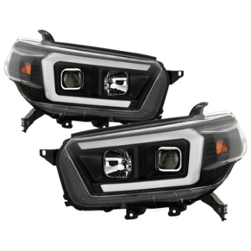 Picture of Spyder Signature Toyota 4Runner 10-13 Projector Headlights - Black PRO-YD-T4R10SI-BK