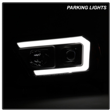 Picture of Spyder Signature Toyota 4Runner 10-13 Projector Headlights - Black PRO-YD-T4R10SI-BK