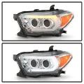 Picture of Spyder Signature Toyota Tacoma 16-18 TRD Model Projector Headlights-Chrome PRO-YD-TT16V1-SEQ-C