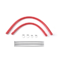 Picture of Mishimoto 91-01 Jeep Cherokee XJ 4-0L Silicone Heater Hose Kit - Red