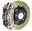 Picture of Brembo 17+ A4-18+ A5 Front GTR BBK 6 Piston Billet380x32 2pc Rotor Drilled- Nickel Plated