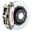 Picture of Brembo 02-05 996 GT2 Front GTR BBK 6 Piston Billet 380x32 2pc Rotor Slotted Type3- Nickel