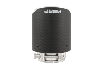 Picture of MBRP Universal Carbon Fiber Dual Wall Tip 4-5in OD-3in Inlet-6-13in L