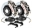 Picture of Brembo 06-13 Corvette Z06 Excl CC Brakes Fr GTR BBK 6Pist Billet 380x32 2pc Rotor Slot Type3-Nickel