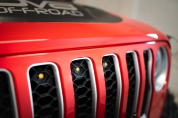 Picture of DV8 Offroad 2020+ Jeep JT Grill Amber Marker Lights